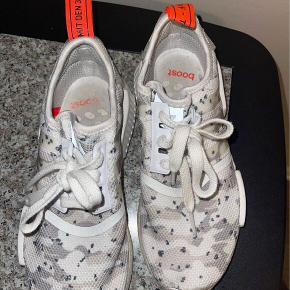 Adidas Ultra Boost NMD Japan La Marque Aux 3 Men's US Size 6 White Camo Dots - Picture 2 of 5